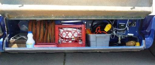 Outside Storage Compartment