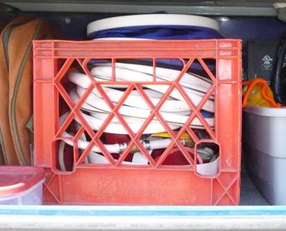 Outside Storage Compartment - Center